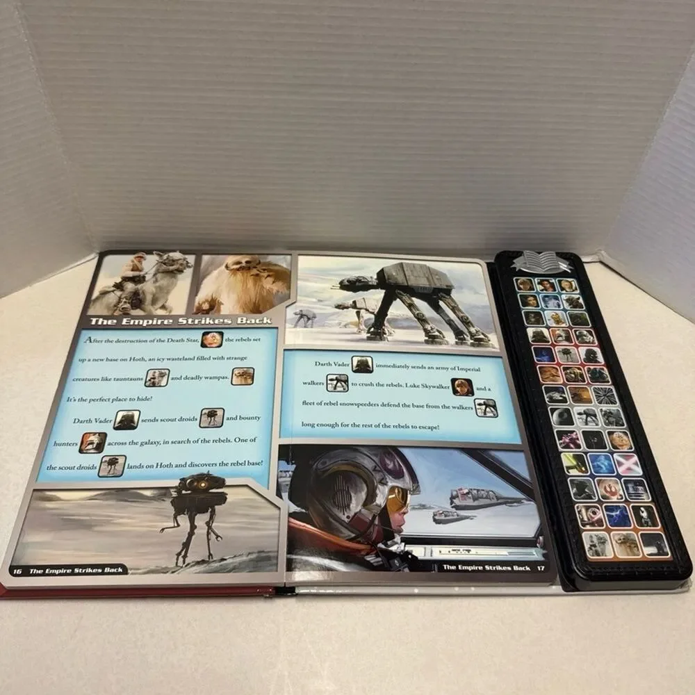 Star Wars Sound Storybook Treasury 3 Stories Sound Book 1st Edition -Works Great